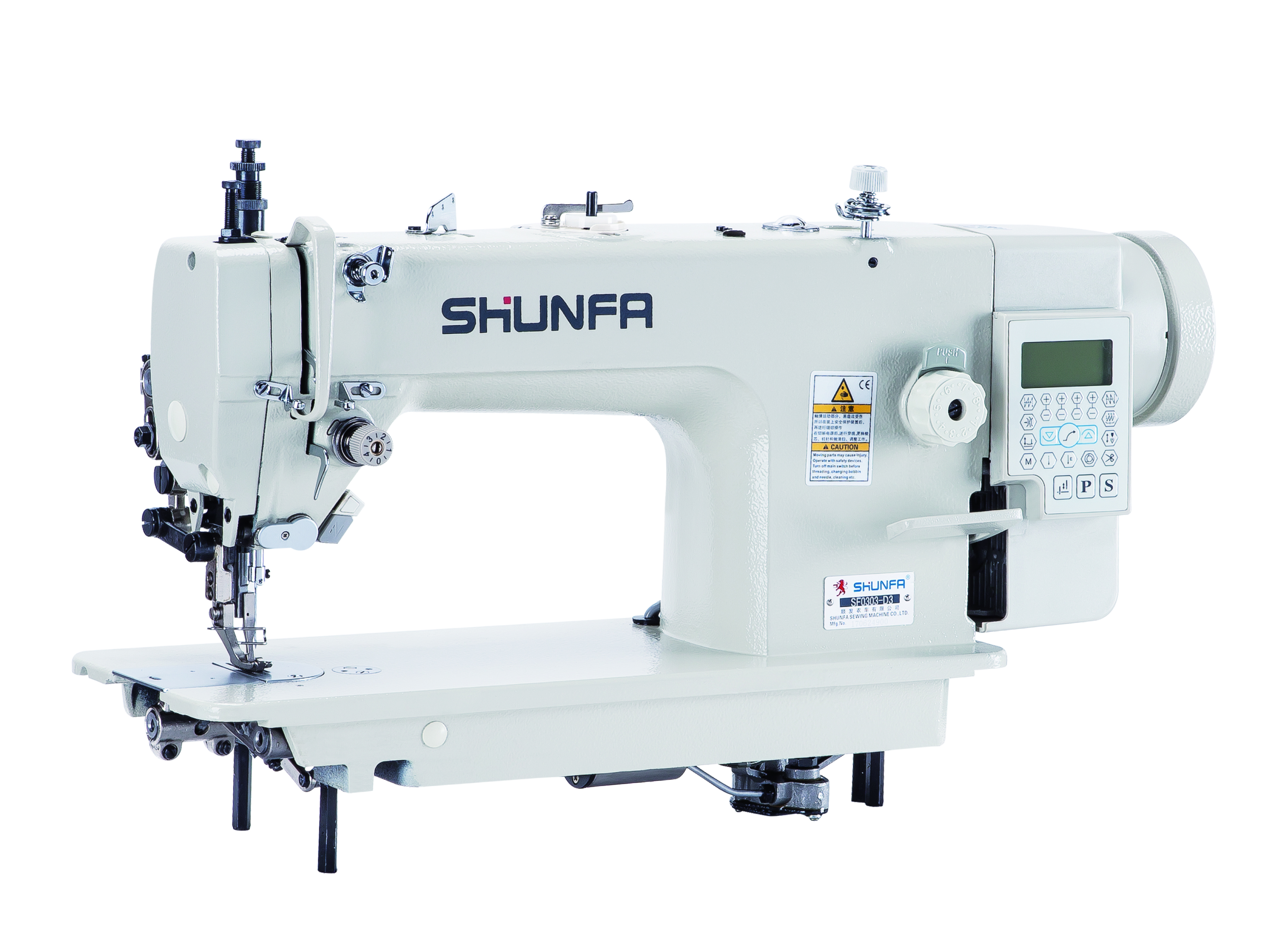 Shunfa SF0303D промышленная швейная машина, со встроенным сервоприводом, стол (комплект)